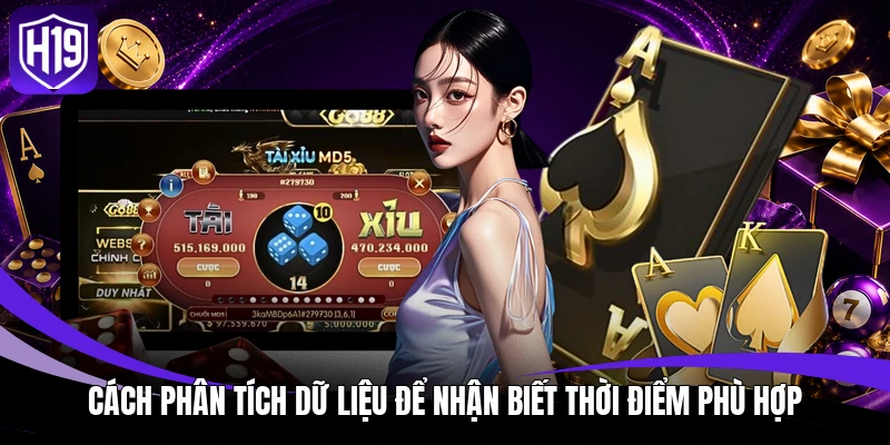 Cách phân tích dữ liệu để nhận biết thời điểm phù hợp